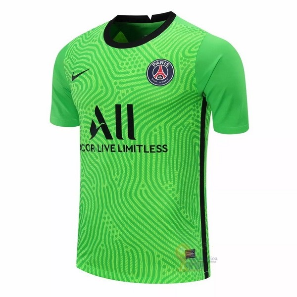 Calcio Maglie Camiseta Portero Paris Saint Germain 2020 2021 Verde