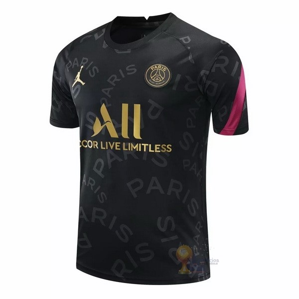 Calcio Maglie Entrenamiento Paris Saint Germain 2020 2021 Nero Oro
