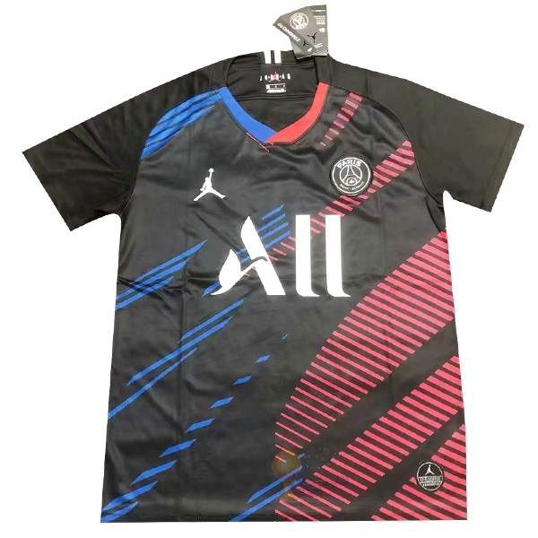 Calcio Maglie Formazione Paris Saint Germain 2019 2020 Nero Blu