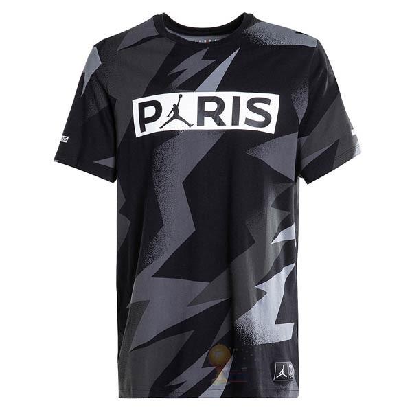 Calcio Maglie Formazione Paris Saint Germain 2019 2020 Nero Grigio