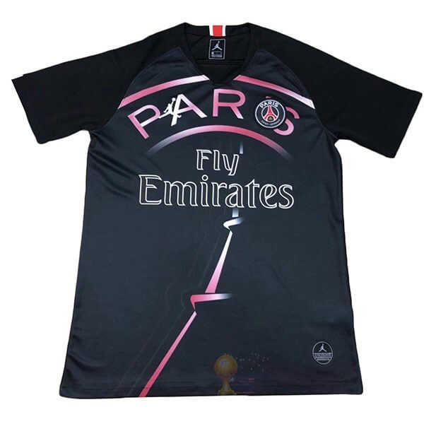 Calcio Maglie Formazione Paris Saint Germain 2019 2020 Nero Rosa