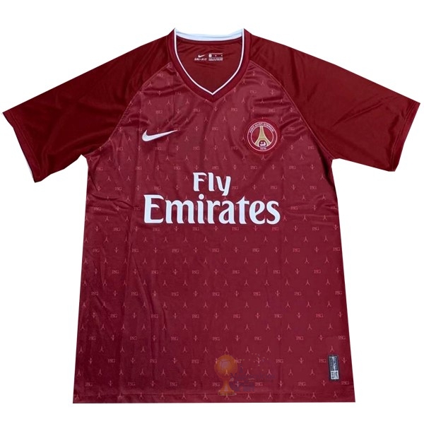 Calcio Maglie Formazione Paris Saint Germain 2019 2020 Rosso Bianco