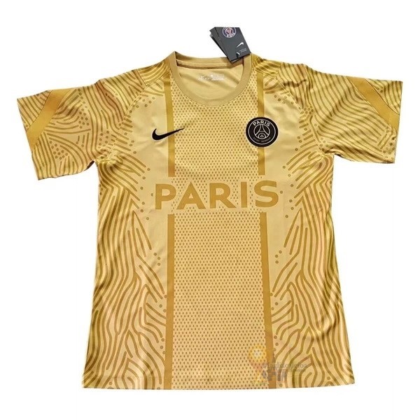 Calcio Maglie Formazione Paris Saint Germain 2020 2021 Giallo