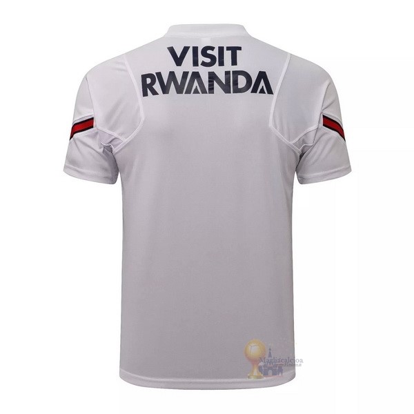 Calcio Maglie Formazione Paris Saint Germain 2021 2022 II Bianco Rosso