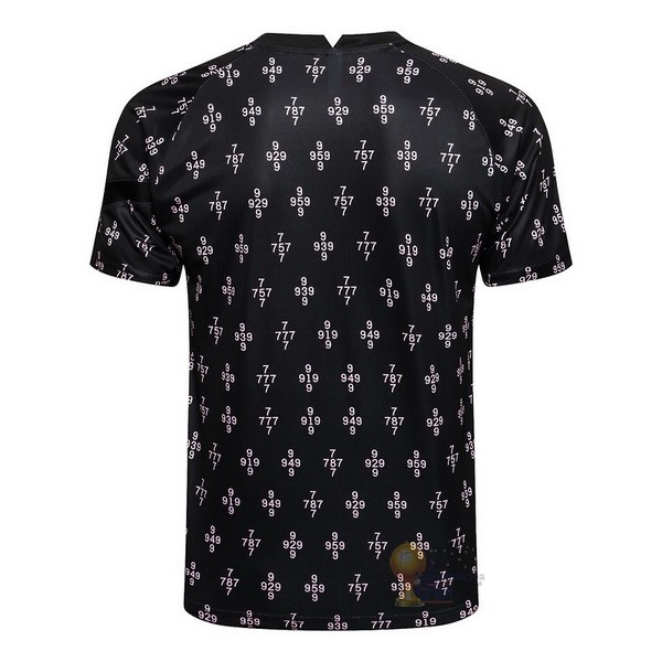 Calcio Maglie Formazione Paris Saint Germain 2021 2022 Nero Rosa