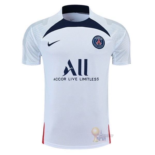 Calcio Maglie Formazione Paris Saint Germain 2022 2023 Bianco