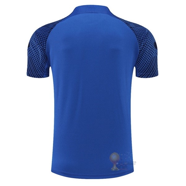 Calcio Maglie Formazione Paris Saint Germain 2022 2023 Blu II Bianco