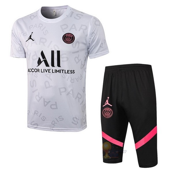Calcio Maglie Formazione Set Completo Paris Saint Germain 2021 2022 Bianco I Nero