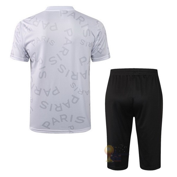 Calcio Maglie Formazione Set Completo Paris Saint Germain 2021 2022 Bianco I Nero