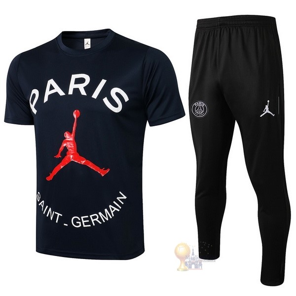 Calcio Maglie Formazione Set Completo Paris Saint Germain 2021 2022 Blu Navy