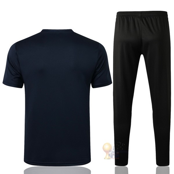 Calcio Maglie Formazione Set Completo Paris Saint Germain 2021 2022 Blu Navy