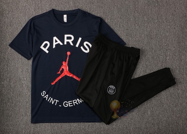 Calcio Maglie Formazione Set Completo Paris Saint Germain 2021 2022 Blu Navy