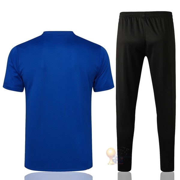 Calcio Maglie Formazione Set Completo Paris Saint Germain 2021 2022 Blu Nero