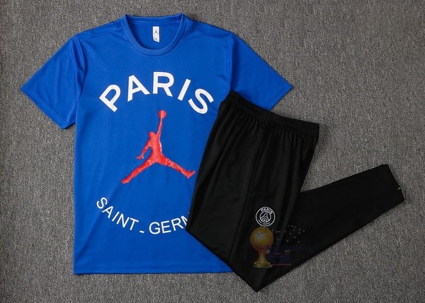 Calcio Maglie Formazione Set Completo Paris Saint Germain 2021 2022 Blu Nero