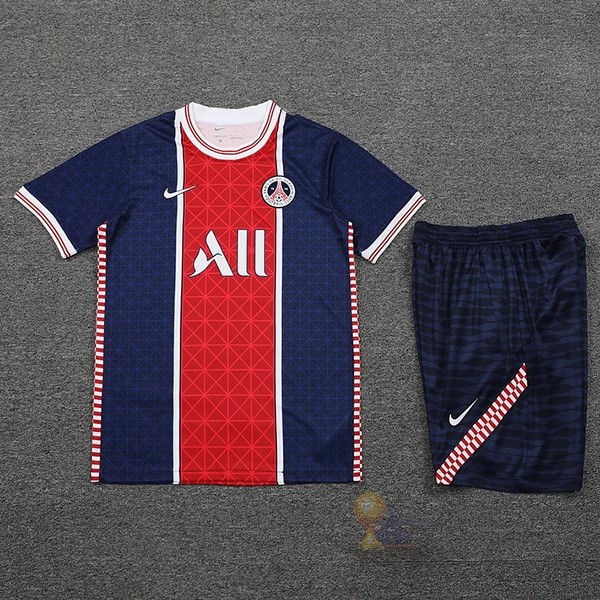 Calcio Maglie Formazione Set Completo Paris Saint Germain 2021 2022 Blu Rosso