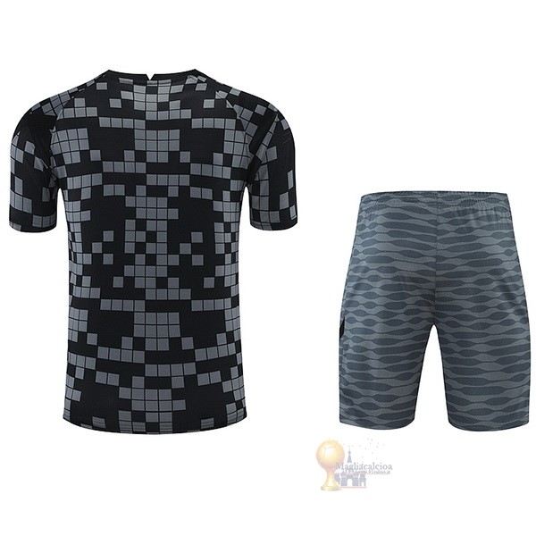 Calcio Maglie Formazione Set Completo Paris Saint Germain 2021 2022 Grigio