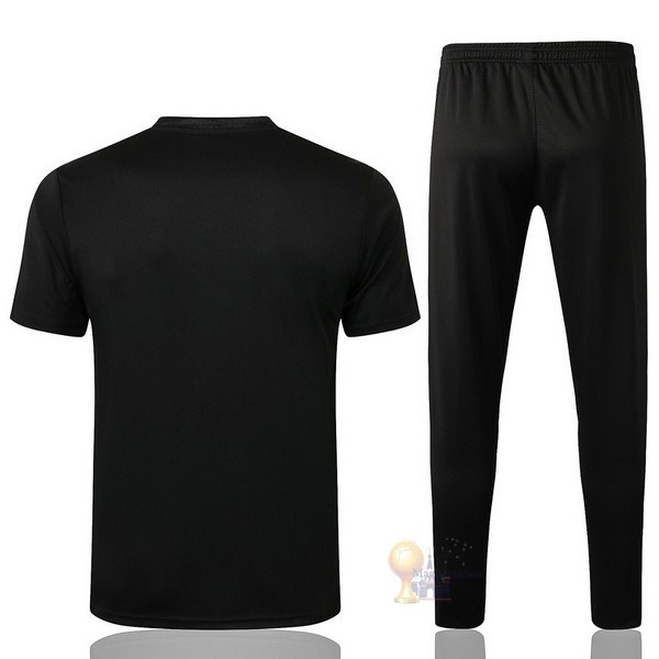 Calcio Maglie Formazione Set Completo Paris Saint Germain 2021 2022 Nero Bianco