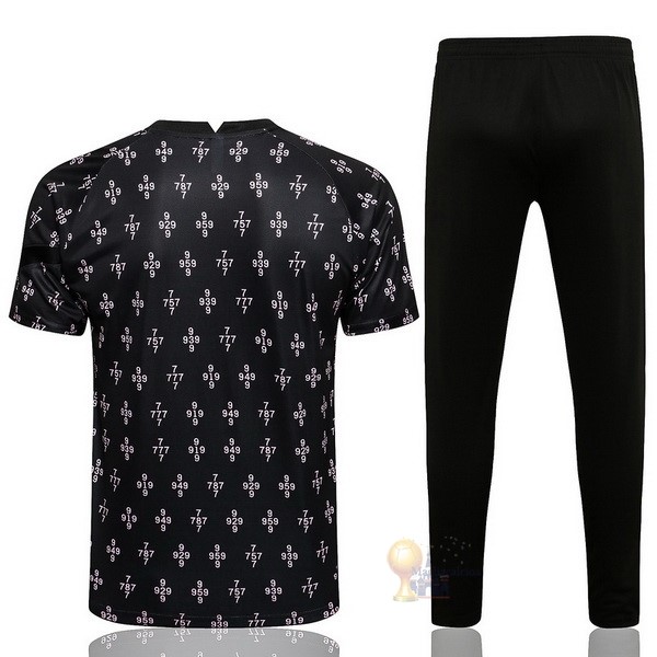 Calcio Maglie Formazione Set Completo Paris Saint Germain 2021 2022 Nero Rosa