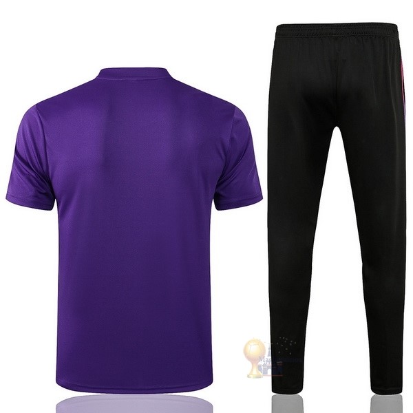 Calcio Maglie Formazione Set Completo Paris Saint Germain 2021 2022 Purpureo Nero