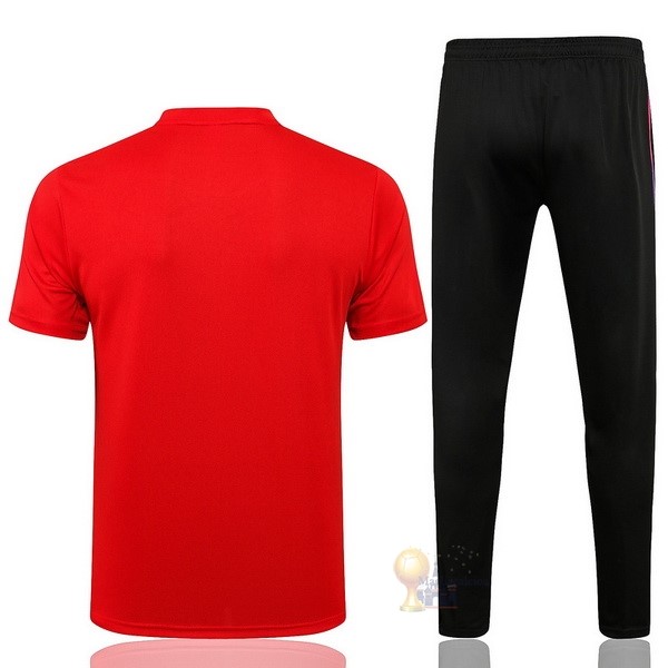 Calcio Maglie Formazione Set Completo Paris Saint Germain 2021 2022 Rosso Bianco Nero