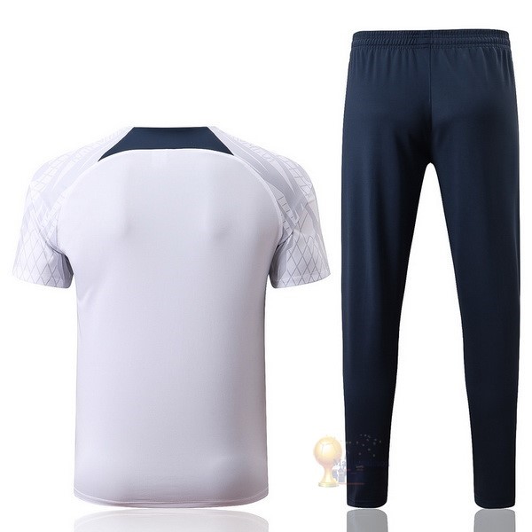 Calcio Maglie Formazione Set Completo Paris Saint Germain 2022 2023 Bianco I Blu