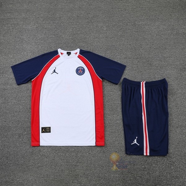 Calcio Maglie Formazione Set Completo Paris Saint Germain 2022 2023 Bianco Rosso Blu