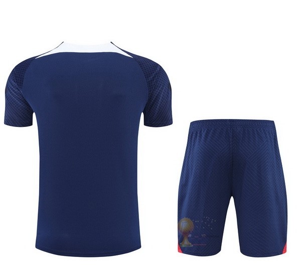 Calcio Maglie Formazione Set Completo Paris Saint Germain 2022 2023 Blu Bianco Rosso
