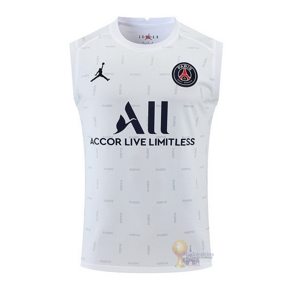 Calcio Maglie Formazione Sin Mangas Paris Saint Germain 2022 2023 Bianco