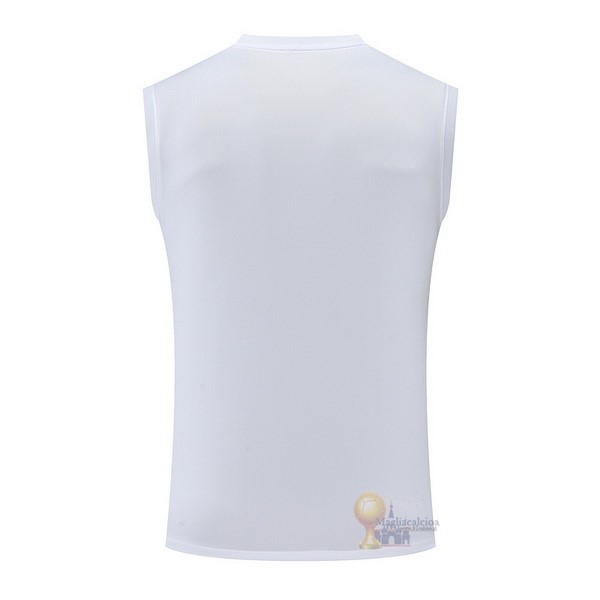 Calcio Maglie Formazione Sin Mangas Paris Saint Germain 2022 2023 Bianco I Rosso