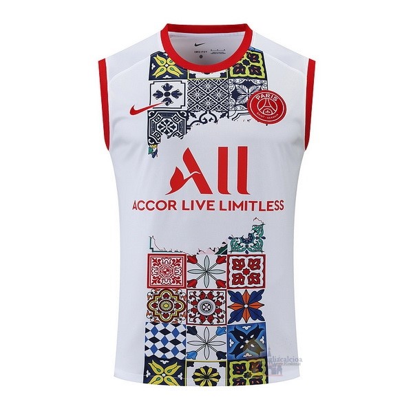 Calcio Maglie Formazione Sin Mangas Paris Saint Germain 2022 2023 Bianco