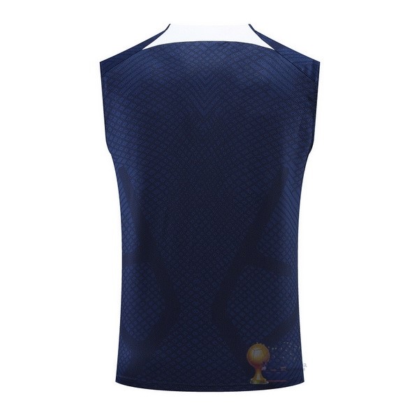 Calcio Maglie Formazione Sin Mangas Paris Saint Germain 2022 2023 Blu II Bianco