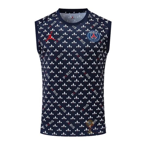 Calcio Maglie Formazione Sin Mangas Paris Saint Germain 2022 2023 Blu Navy
