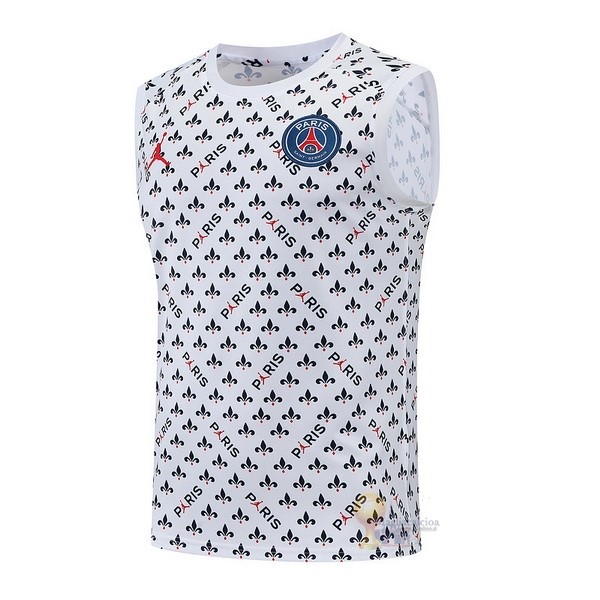 Calcio Maglie Formazione Sin Mangas Paris Saint Germain 2022 2023 I Bianco