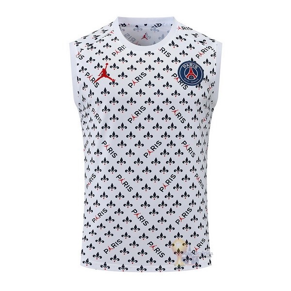 Calcio Maglie Formazione Sin Mangas Paris Saint Germain 2022 2023 I Bianco