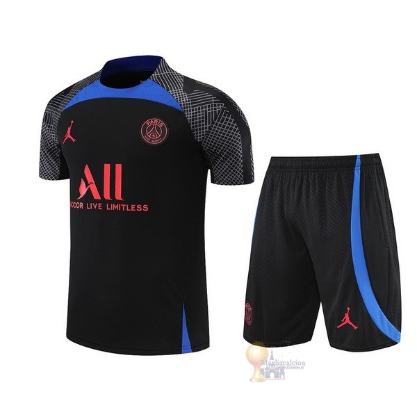 Calcio Maglie Formazione Sin Mangas Paris Saint Germain 2022 2023 Nero Blu