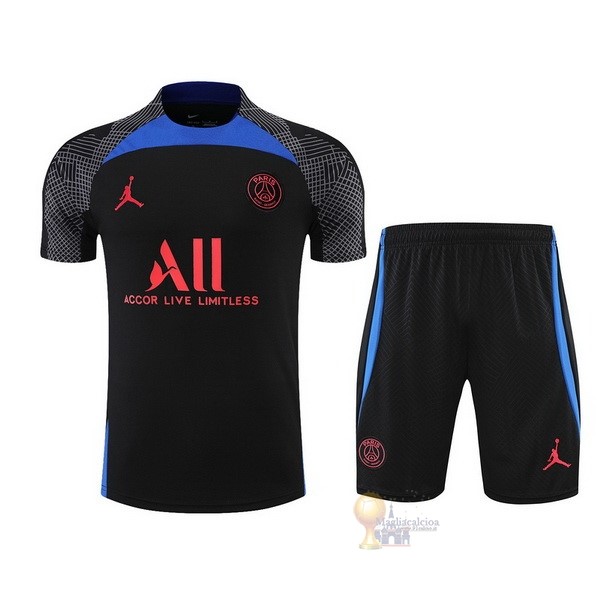 Calcio Maglie Formazione Sin Mangas Paris Saint Germain 2022 2023 Nero Blu