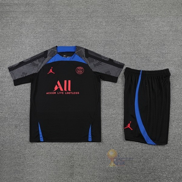 Calcio Maglie Formazione Sin Mangas Paris Saint Germain 2022 2023 Nero Blu