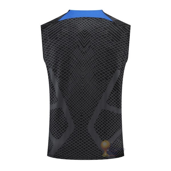 Calcio Maglie Formazione Sin Mangas Paris Saint Germain 2022 2023 Nero Blu Rosso