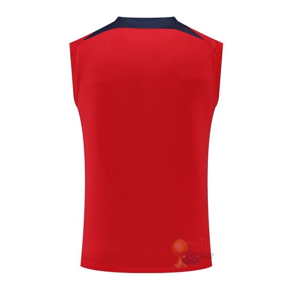 Calcio Maglie Formazione Sin Mangas Paris Saint Germain 2022 2023 Rosso