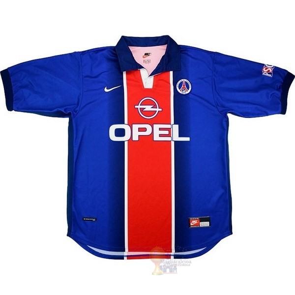 Calcio Maglie Home Maglia Paris Saint Germain Retro 1998 1999 Blu