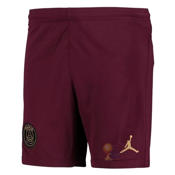 Calcio Maglie Tercera Pantalones Paris Saint Germain 2020 2021 Borgogna