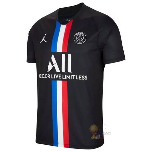 Calcio Maglie Terza Maglia Paris Saint Germain 2019 2020 Nero