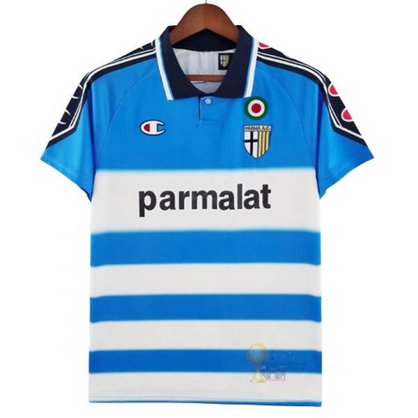 Calcio Maglie Terza Maglia Parma Stile rétro 1999 2000 Blu