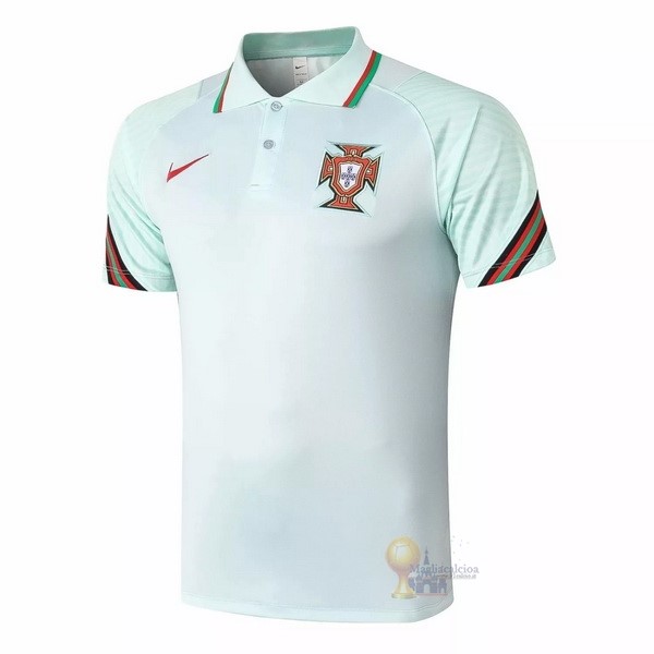 Calcio Maglie Polo Portogallo 2020 Verde Luce