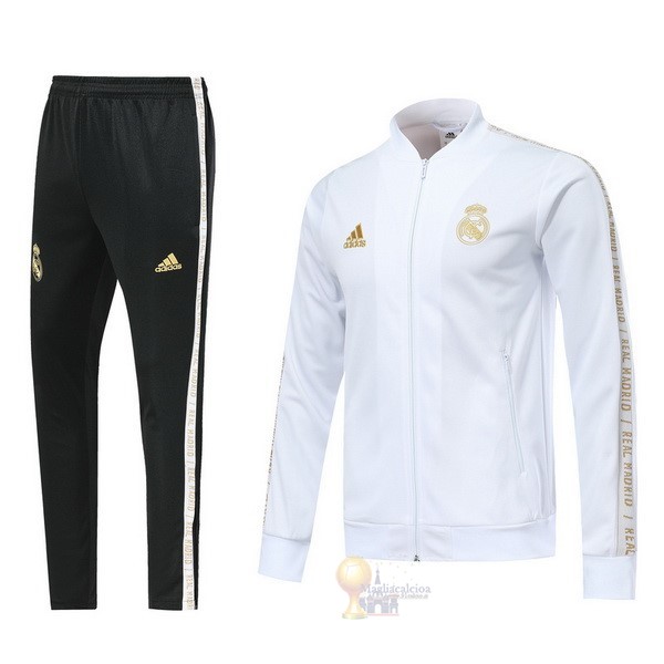Calcio Maglie Tuta Presentazione Real Madrid 2019 2020 Blu Bianco