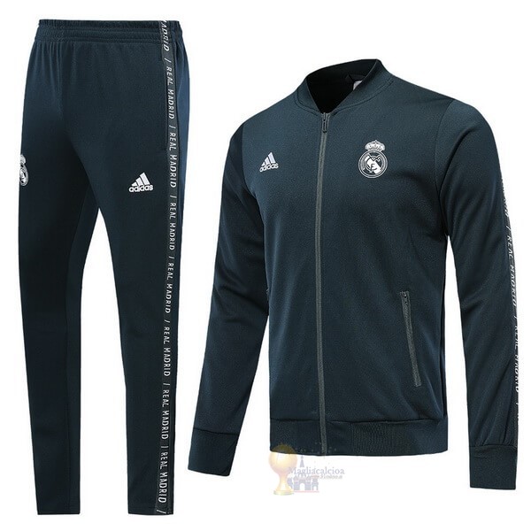 Calcio Maglie Tuta Presentazione Real Madrid 2019 2020 Blu Navy
