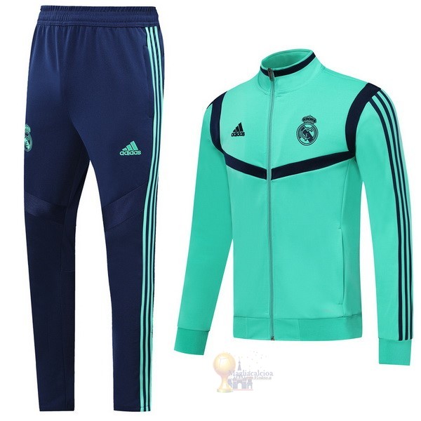 Calcio Maglie Tuta Presentazione Real Madrid 2019 2020 Nero Verde