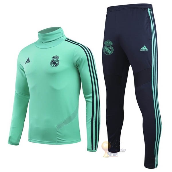 Calcio Maglie Tuta Presentazione Real Madrid 2020 2021 Verde