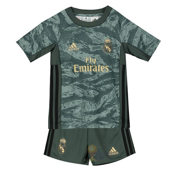 Calcio Maglie Away Conjunto De Bambino Portiere Real Madrid 2019 2020 Verde