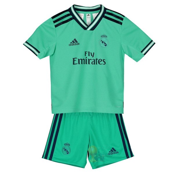 Calcio Maglie Terza Conjunto De Bambino Real Madrid 2019 2020 Verde